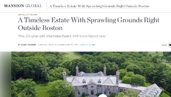 A Timeless Estate With Sprawling Grounds Right Outside Boston